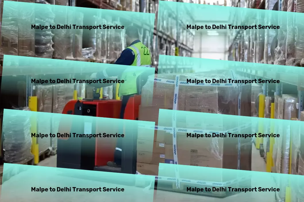 Malpe to Delhi Part Load Transport Innovating at the heart of India's transportation industry. - Package delivery operations